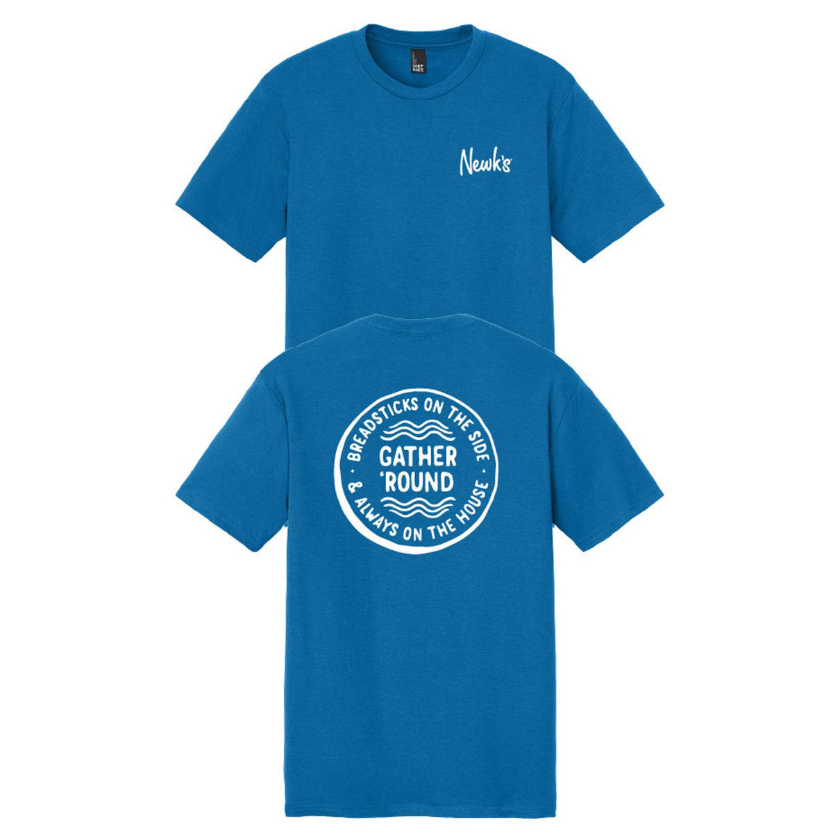 Gather Round Tee - Bright Blue
