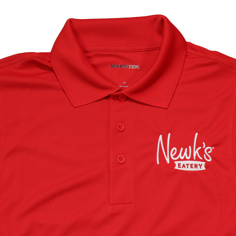 Men's TRAINER Sport Polo - Red