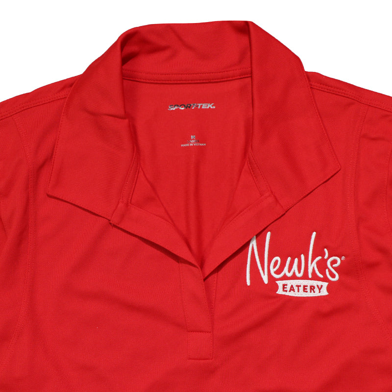 Women's TRAINER Sport Polo - Red