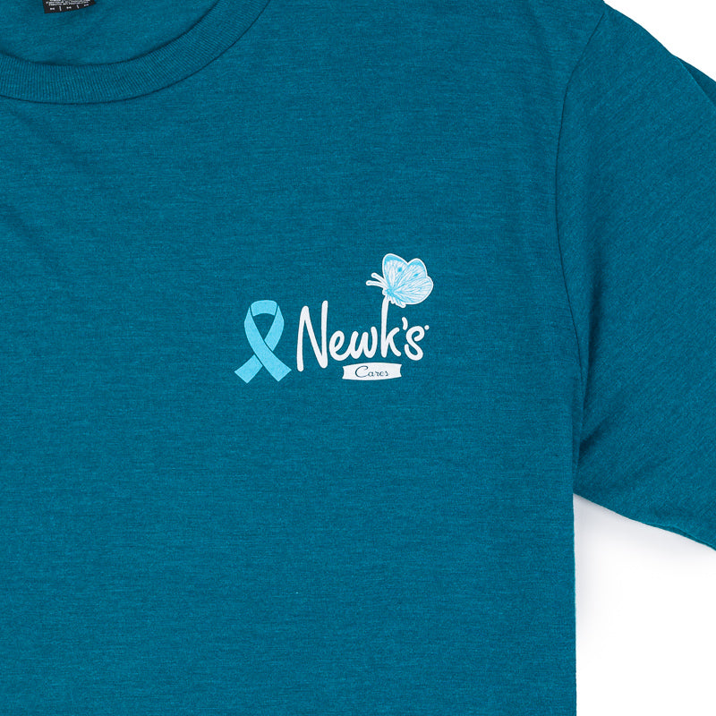 Newk's Cares Tee - Teal