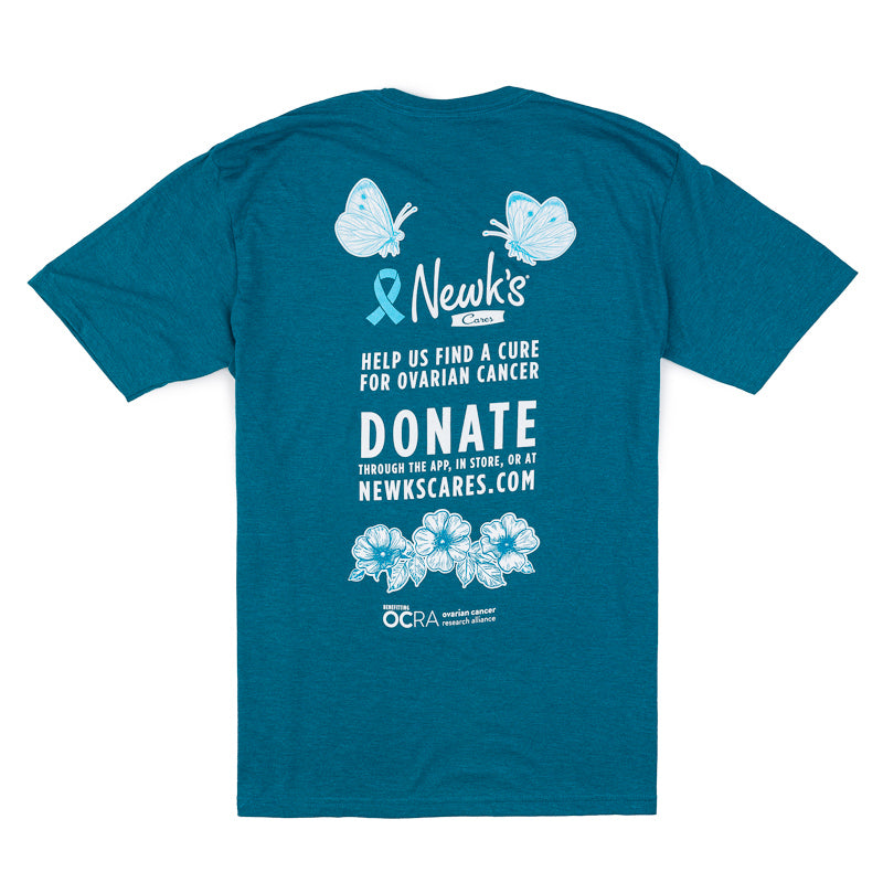 Newk's Cares Tee - Teal