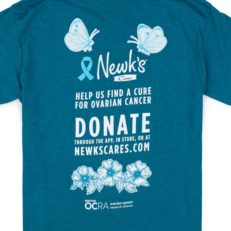 Newk's Cares Tee - Teal