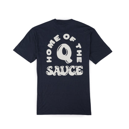 Q Sauce Tee - Navy