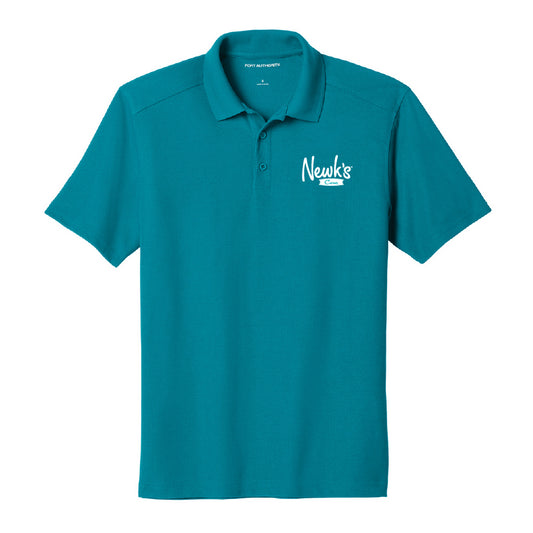 Newk's Cares Men's Pique Polo - Teal