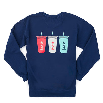 Three Cups Crew Sweatshirt - Navy